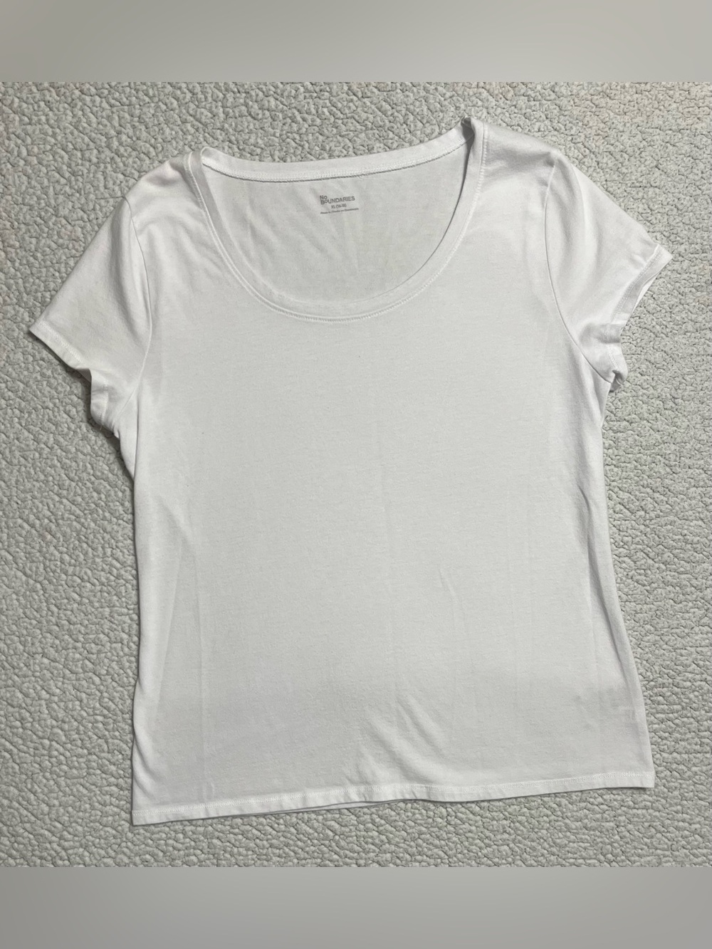 No Boundaries White T-Shirt